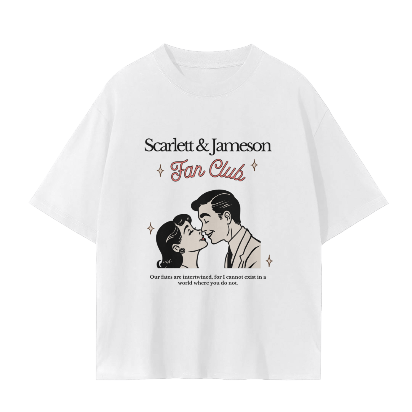scarlett & jameson fan club tee